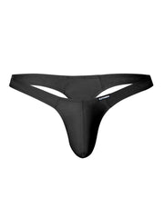 Cut4Men - Sexy Spandex Men's Thong - Black-Erotiekvoordeel.nl