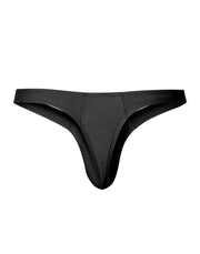 Cut4Men - Sexy Spandex Men's Thong - Black-Erotiekvoordeel.nl