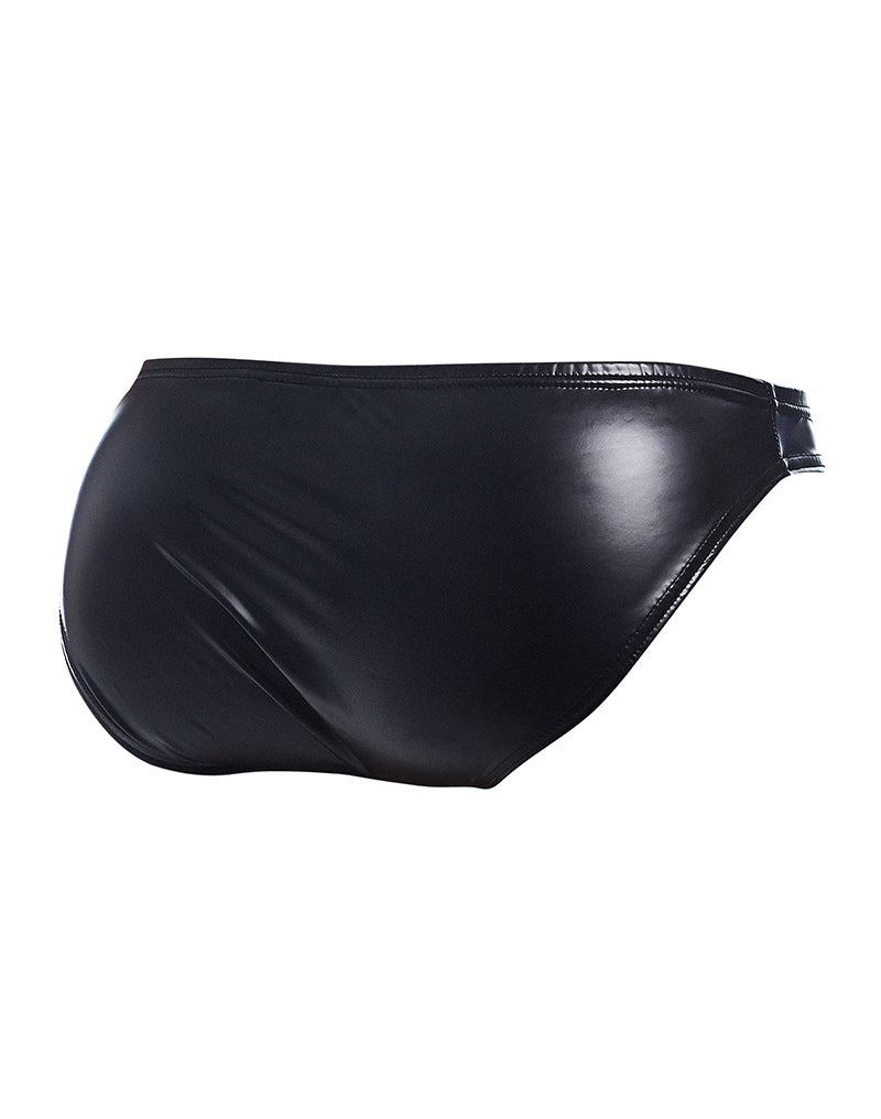Cut4Men - Slip da uomo sexy effetto bagnato - Boost - Nero - Erotiekvoordeel.nl