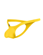 Cut4Men - Spandex Sexy Bulge Men's Thong - Yellow-Erotiekvoordeel.nl