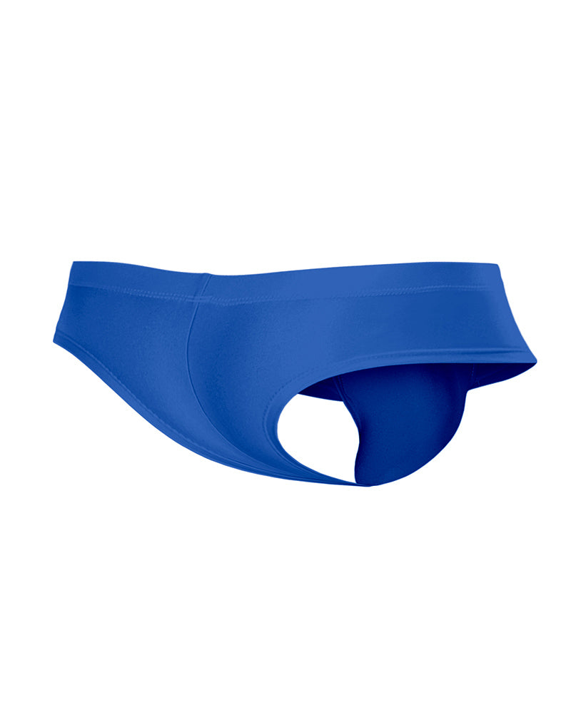 Cut4Men - Spandex Sexy Hybrid Men's Briefs - Royal Blue - Erotiekvoordeel.nl