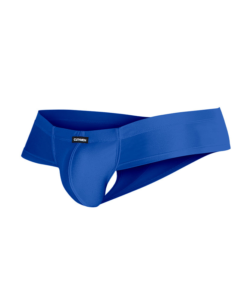 Cut4Men - Spandex Sexy Hybrid Men's Briefs - Royal Blue-Erotiekvoordeel.nl