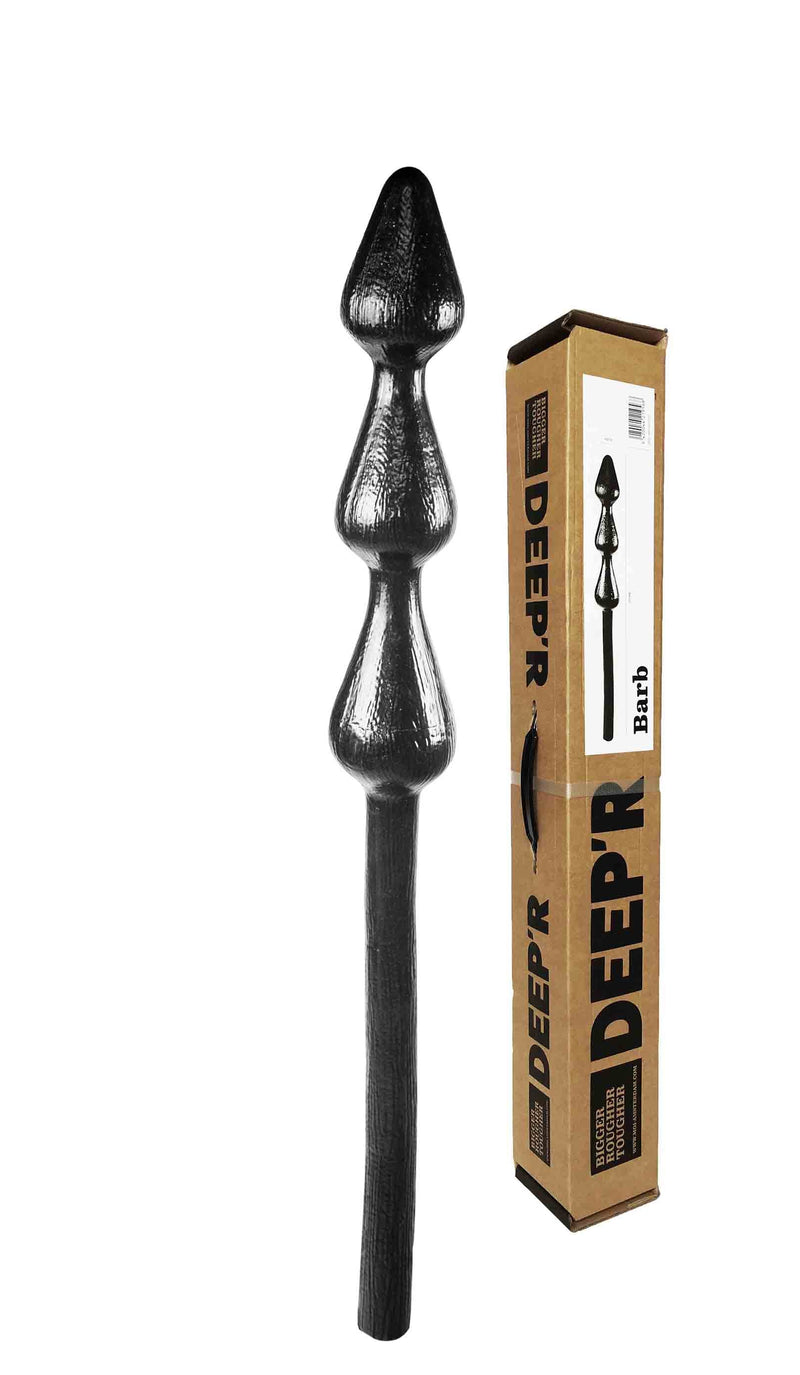 DEEP'R - Barb - Consolador - Negro - 70 cm - Ø 8,80 cm-Erotiekvoordeel.nl