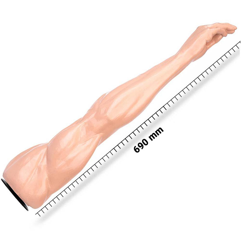 DEEP'R - Mega Muscle Fist - Lichte Huidskleur - 69.00 cm x Ø 6.50 cm-Erotiekvoordeel.nl