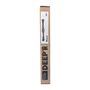 DEEP'R - Wave - Dubbele Dildo - Zwart - 59 cm x Ø 4.00 - 8.00 cm-Erotiekvoordeel.nl