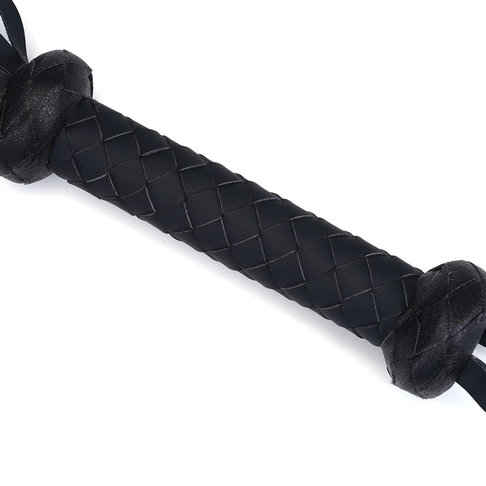 Liebe Seele - Vegan Fetish - Korte Flogger - Zwart-Erotiekvoordeel.nl