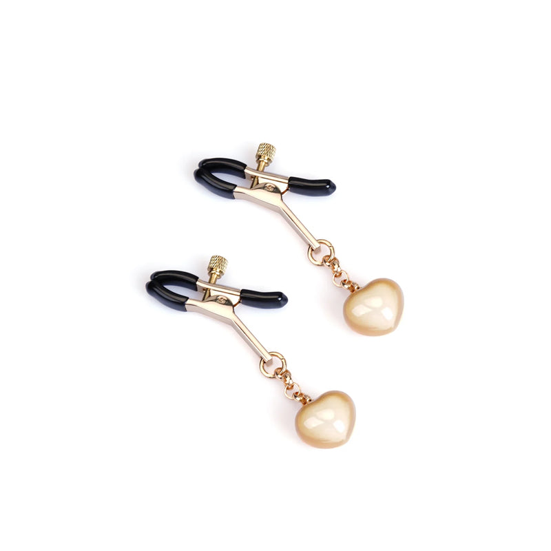 Liebe Seele - Tepelklemmen met Belletje Watergeluid - Goud-Erotiekvoordeel.nl