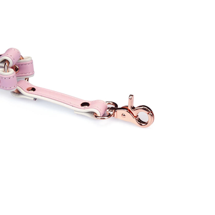 Liebe Seele - Fairy Collection - Exclusieve Lederen Hogtie - Roze/Wit-Erotiekvoordeel.nl