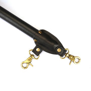 Liebe Seele - Samurai Spreader Bar - Zwart Leren Spreidstang 66,5 cm-Erotiekvoordeel.nl