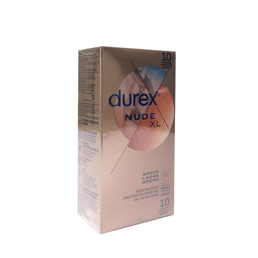 Durex - Condoms Nude XL 10 Pcs.-Erotiekvoordeel.nl