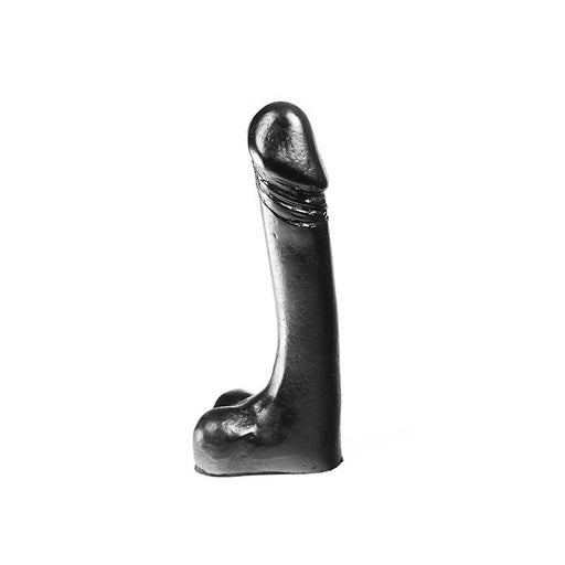Dark Crystal - Consolador - 18,5 x 3 cm - Negro-Erotiekvoordeel.nl