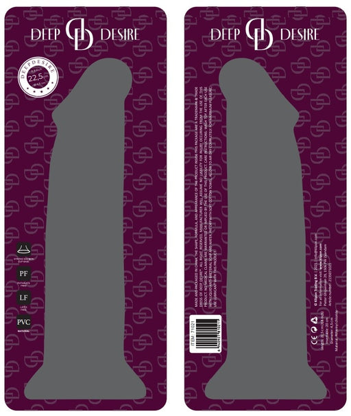 Deep Desire - Dildo - PVC - 21.5 cm - Light Skin Tone-Erotiekvoordeel.nl
