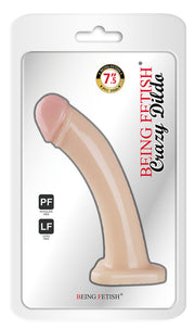Deep Desire - Smooth Dildo - PVC - 19 cm – Light Skin Tone-Erotiekvoordeel.nl