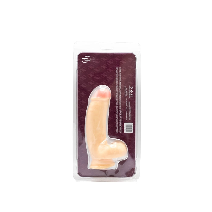 Deep Desire - Kromme Dildo - PVC - 15 cm - Lichte Huidskleur-Erotiekvoordeel.nl