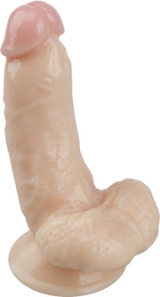 Deep Desire - PVC Dildo – 14 cm – Light Skin Tone - Erotiekvoordeel.nl