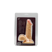 Deep Desire - PVC Dildo met Zuignap - 21,5 cm - Lichte Huidskleur-Erotiekvoordeel.nl