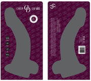 Deep Desire - Gode en PVC avec scrotum et ventouse - 22 cm - Teint clair-Erotiekvoordeel.nl