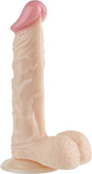 Deep Desire - Consolador de PVC con ventosa - 21,5 cm - Color piel claro - Erotiekvoordeel.nl