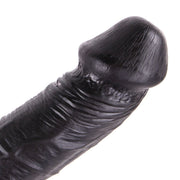Dinoo - Curve - XXL-Dildo - 31 x 5,5 cm - Schwarz - Erotiekvoordeel.nl
