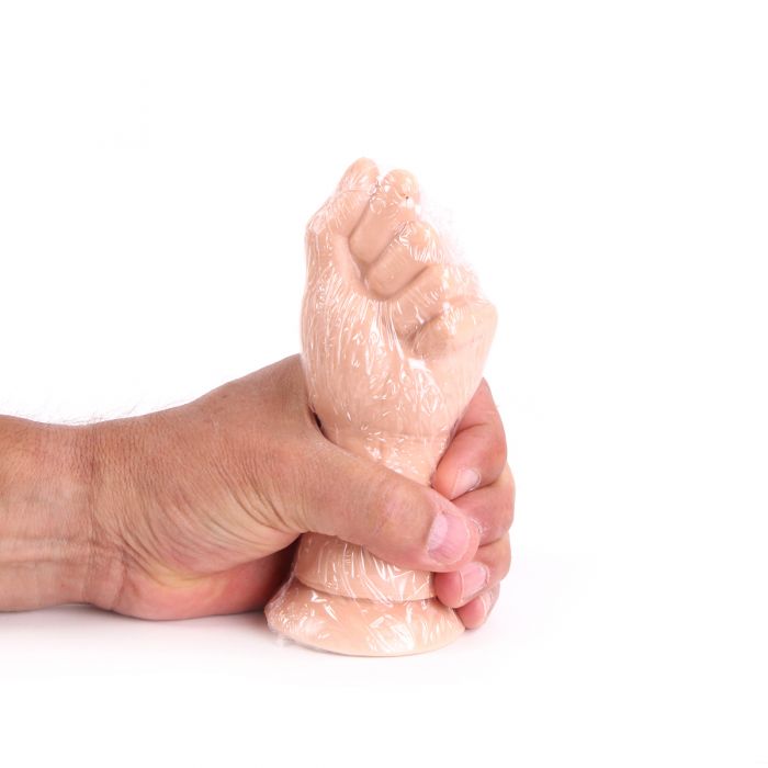 Dinoo - Fisting Dildo - Hand - 16 x 6 cm - Lichte Huidskleur-Erotiekvoordeel.nl