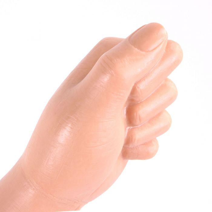 Dinoo - Fisting Dildo - Hand - 16 x 6 cm - Lichte Huidskleur-Erotiekvoordeel.nl