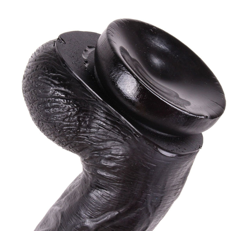 Dinoo - Kong - Gode XXL - 26 x 4,5 cm - Noir-Erotiekvoordeel.nl