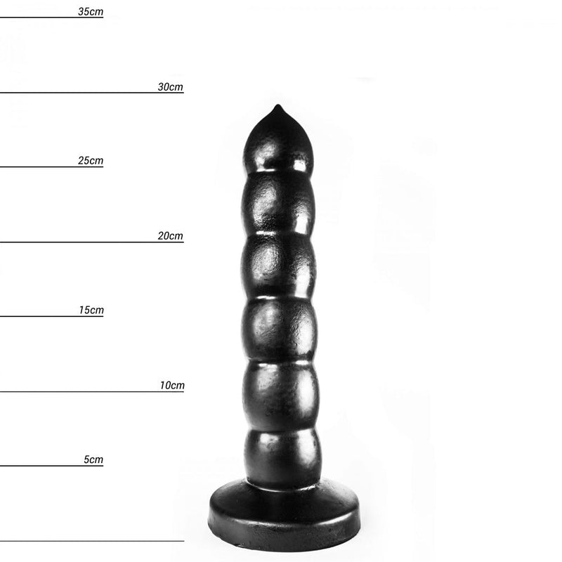 Dinoo - Mega - Gode - 29 x 5,5 cm - Noir-Erotiekvoordeel.nl