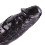 Dinoo - Monster - Gode XXL - 28 x 5,5 cm - Noir-Erotiekvoordeel.nl