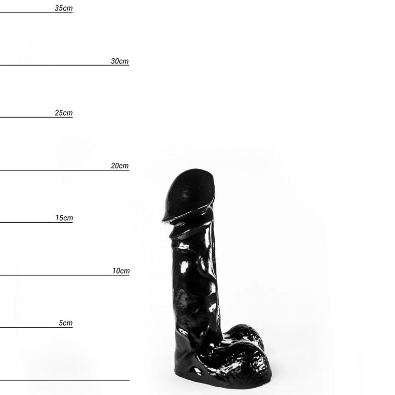 Dinoo - Raptor - Dildo - 20,5 X 6,5 Cm - Czarne-Erotiekvoordeel.nl