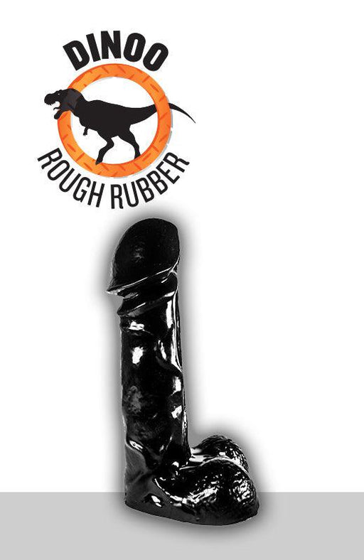 Dinoo - Raptor - Dildo - 20,5 X 6,5 Cm - Czarny-Erotiekvoordeel.nl