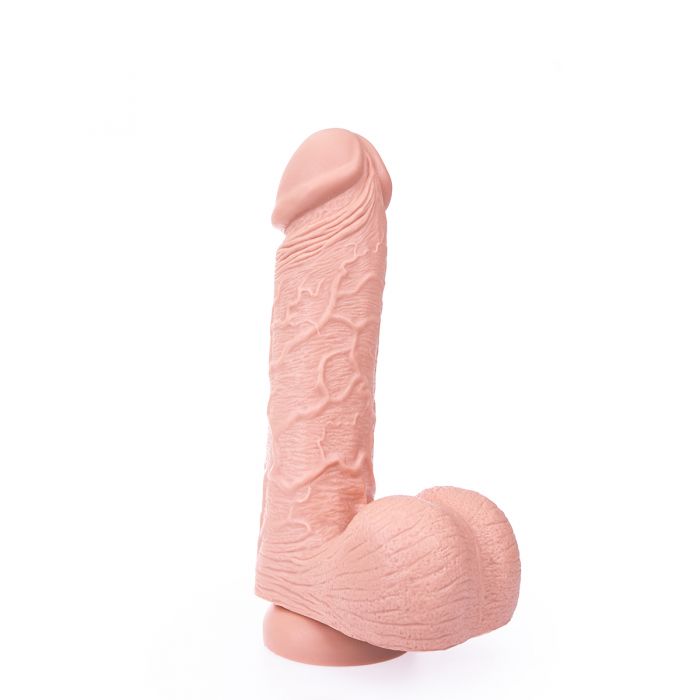 Dinoo - Scream - Gode XXL - 23 x 5,5 cm - Teint clair-Erotiekvoordeel.nl