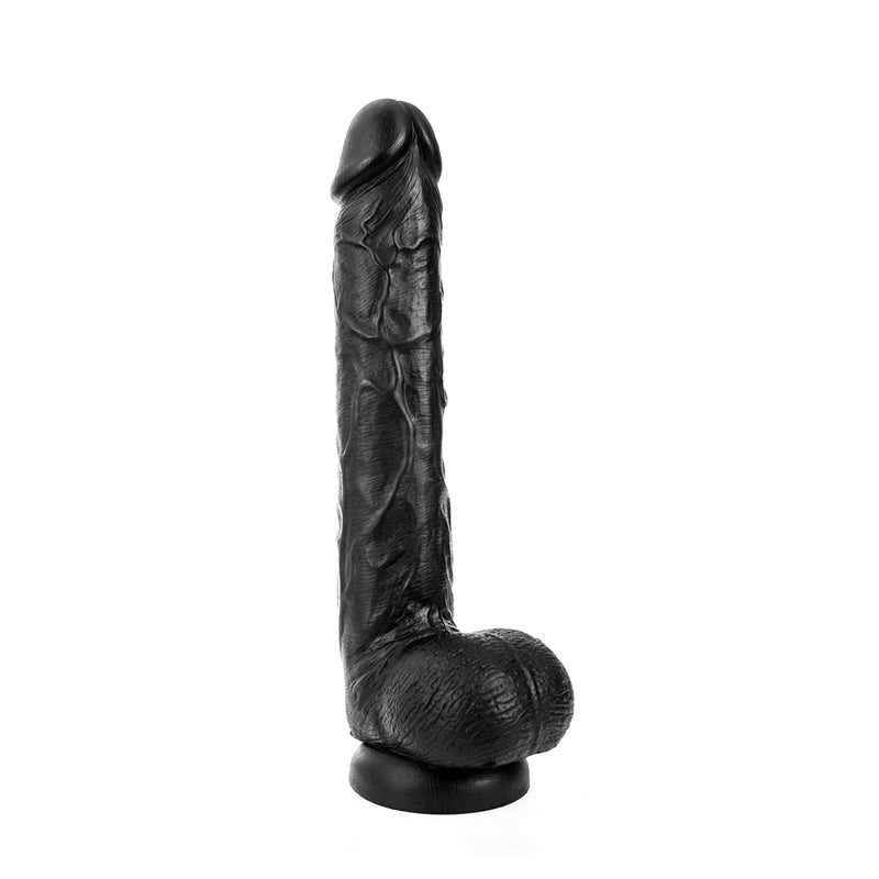 Dinoo - Kong - XXL Dildo - 26 x 4.5 cm - Zwart-Erotiekvoordeel.nl