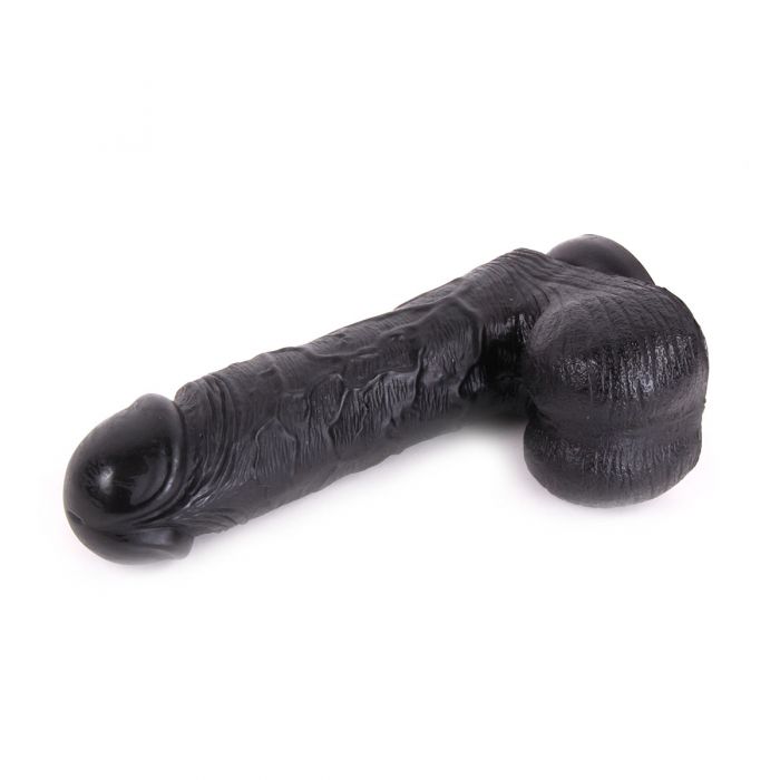 Dinoo - Scream - XXL Dildo - 23 x 5.5 cm - Zwart-Erotiekvoordeel.nl
