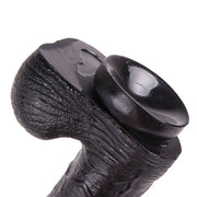 Dinoo - Scream - XXL Dildo - 23 x 5.5 cm - Zwart-Erotiekvoordeel.nl