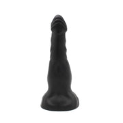 Dinoo - XXL Anaal Dildo - Amorino - 25.5 x 7.4 cm - TPE - Zwart-Erotiekvoordeel.nl