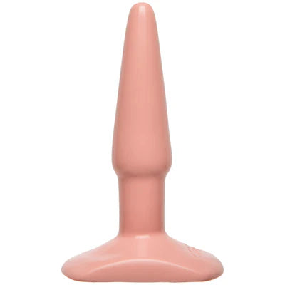 Doc Johnson - Klassieke Buttplug - Small - Lichte huidskleur-Erotiekvoordeel.nl