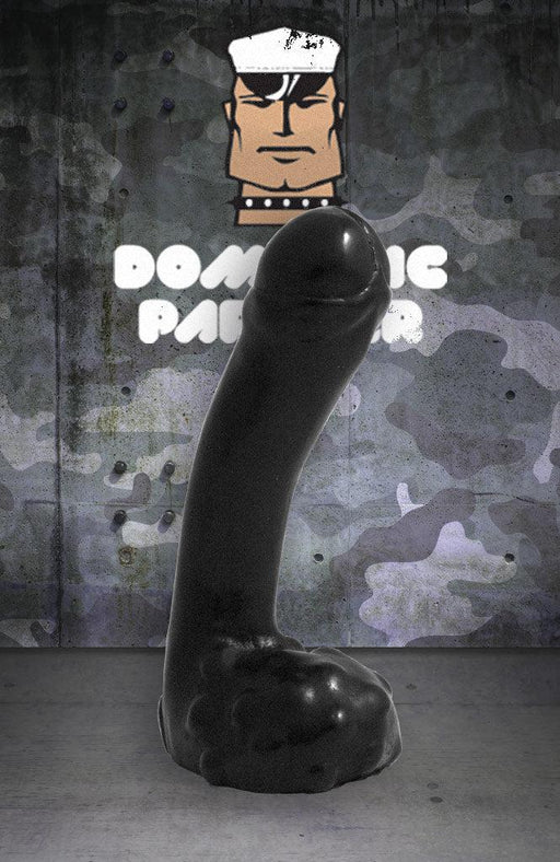 Domestic Partner - Dildo Tommy Soldier 14,5 x 2,5 cm - Zwart-Erotiekvoordeel.nl