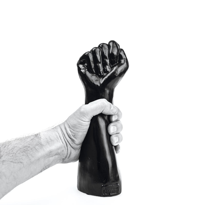 Domestic Partner - Fist of Victory - Dildo - 26 x 9 cm - Zwart-Erotiekvoordeel.nl