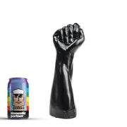 Domestic Partner - Fist of Victory - Dildo - 26 x 9 cm - Zwart-Erotiekvoordeel.nl