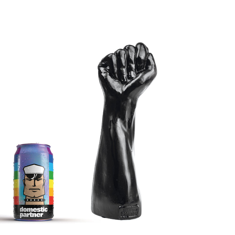 Domestic Partner - Fist of Victory - Dildo - 26 x 9 cm - Zwart-Erotiekvoordeel.nl