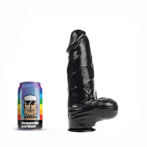 Domestic Partner - Panzer - Dildo - PVC - Black - Erotiekvoordeel.nl