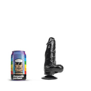 Domestic Partner - Panzer - Dildo - Małe - 17 X 4,9 Cm - Czarne-Erotiekvoordeel.nl