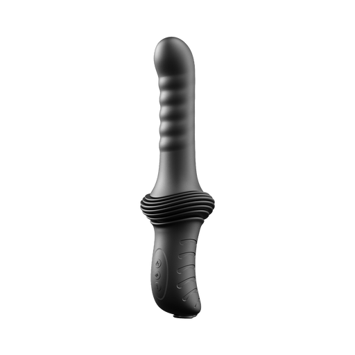 Dorcel - Deep Orgasm - Thrusting Vibrator - Warming - With Suction Cup - Black-Erotiekvoordeel.nl