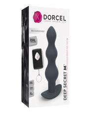 Dorcel - Deep Secret - Vibrating Butt Plug With Remote Control - Medium-Erotiekvoordeel.nl