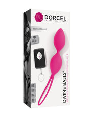 Dorcel - Divine Balls - Boules de geisha vibrantes - Rose-Erotiekvoordeel.nl