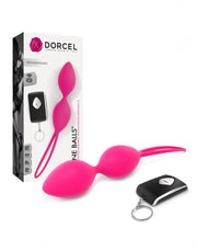 Dorcel - Divine Balls - Boules de geisha vibrantes - Rose-Erotiekvoordeel.nl