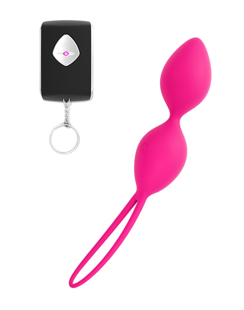 Dorcel - Divine Balls - Boules de geisha vibrantes - Rose-Erotiekvoordeel.nl