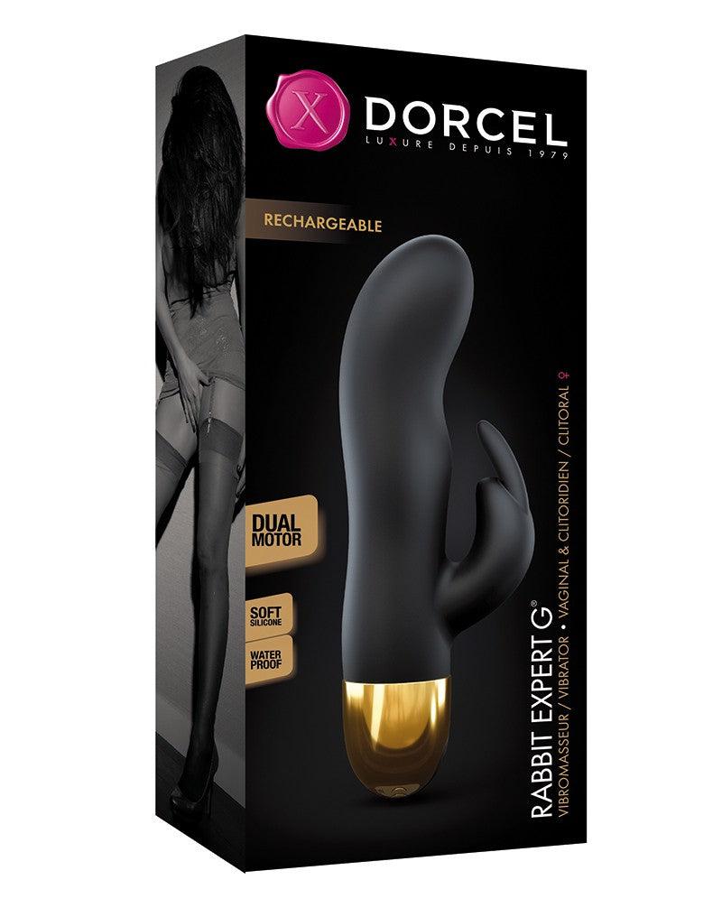 Dorcel - Expert G - Rabbit-Vibrator - Schwarz - Erotiekvoordeel.nl