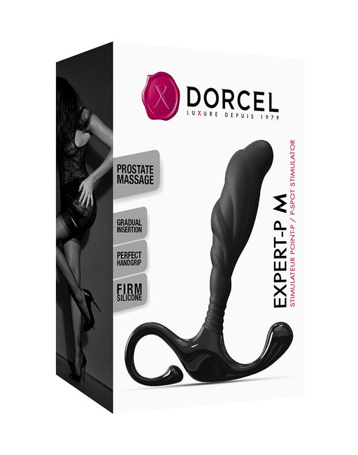 Dorcel - Expert-P - Plug prostatico - Taglia M - Nero-Erotiekvoordeel.nl