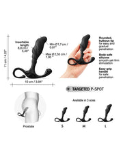Dorcel - Expert-P - Prostate Plug - Size M - Black-Erotiekvoordeel.nl